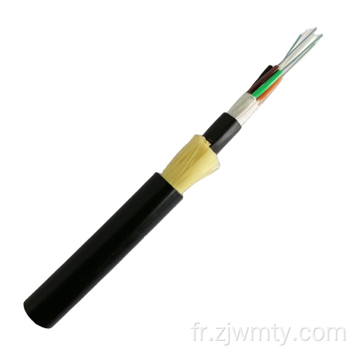 Types extérieurs de câble optique de fibre optique d&#39;Adss G652D